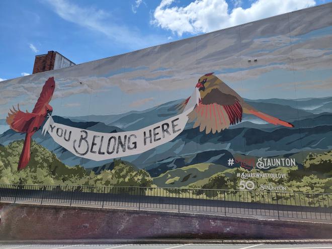 Birds Painting in Staunton